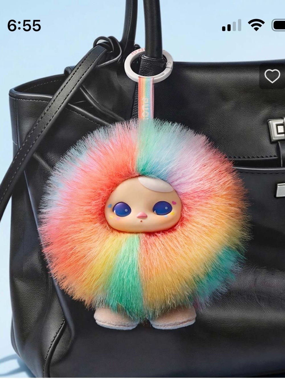 Pop mart Pucky love across the galaxy plush- Multicolor